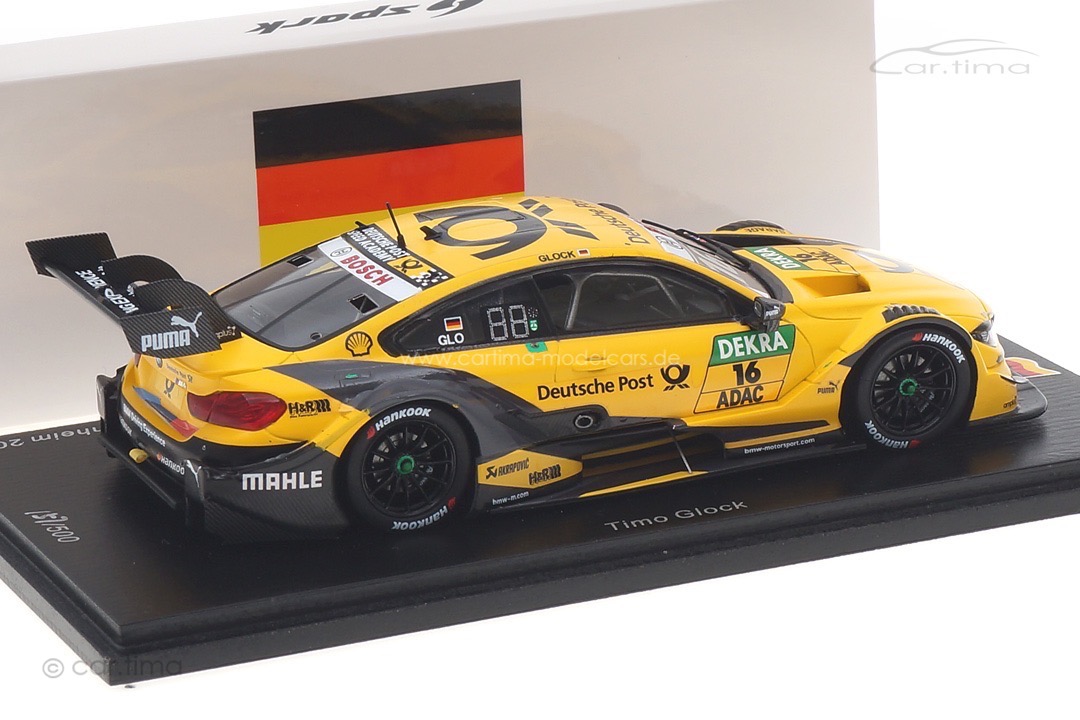 BMW M4 Winner DTM Hockenheim 2018 Timo Glock Spark 1:43 SG635 BMW M4 Winner DTM Hockenheim 2018 Timo Glock Spark 1:43 SG635