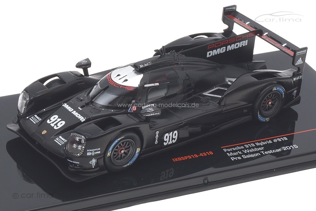 Porsche 919 Hybrid Pre-Season Testcar 2015 Mark Webber IXO 1:43 SP919-4310