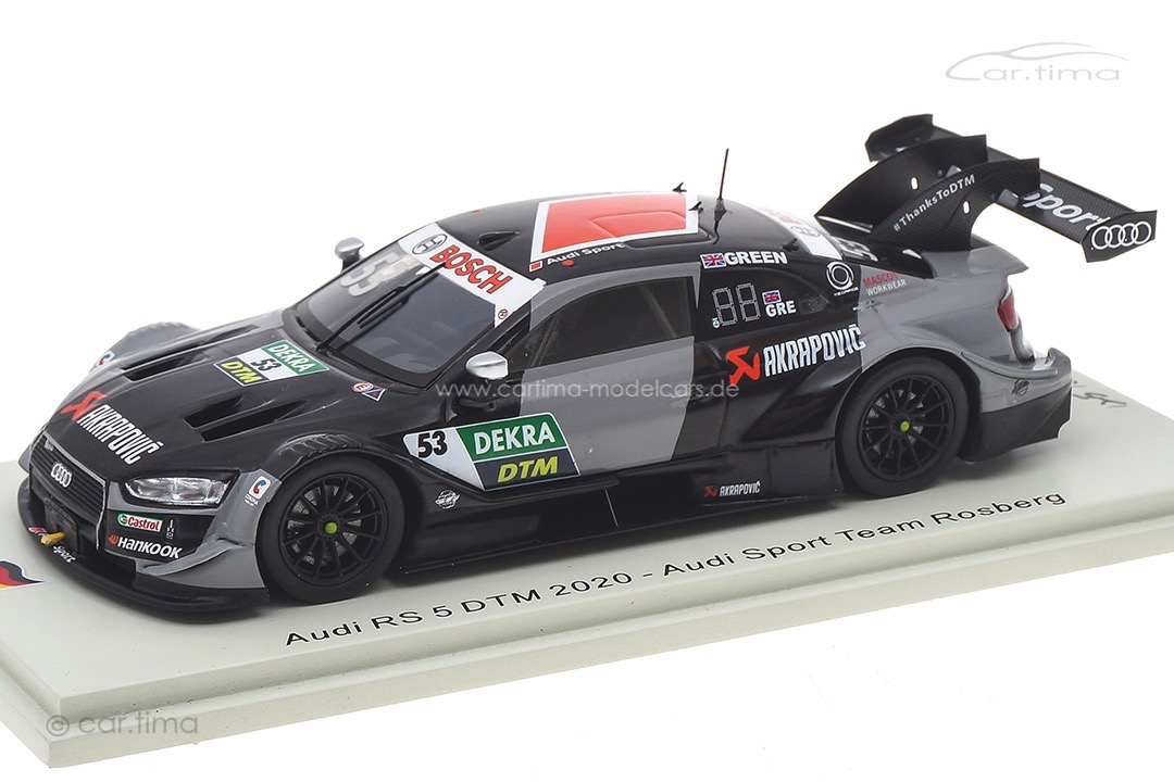 Audi RS5 DTM 2020 Jamie Green Spark 1:43 SG650 Audi RS5 DTM 2020 Jamie Green Spark 1:43 SG650