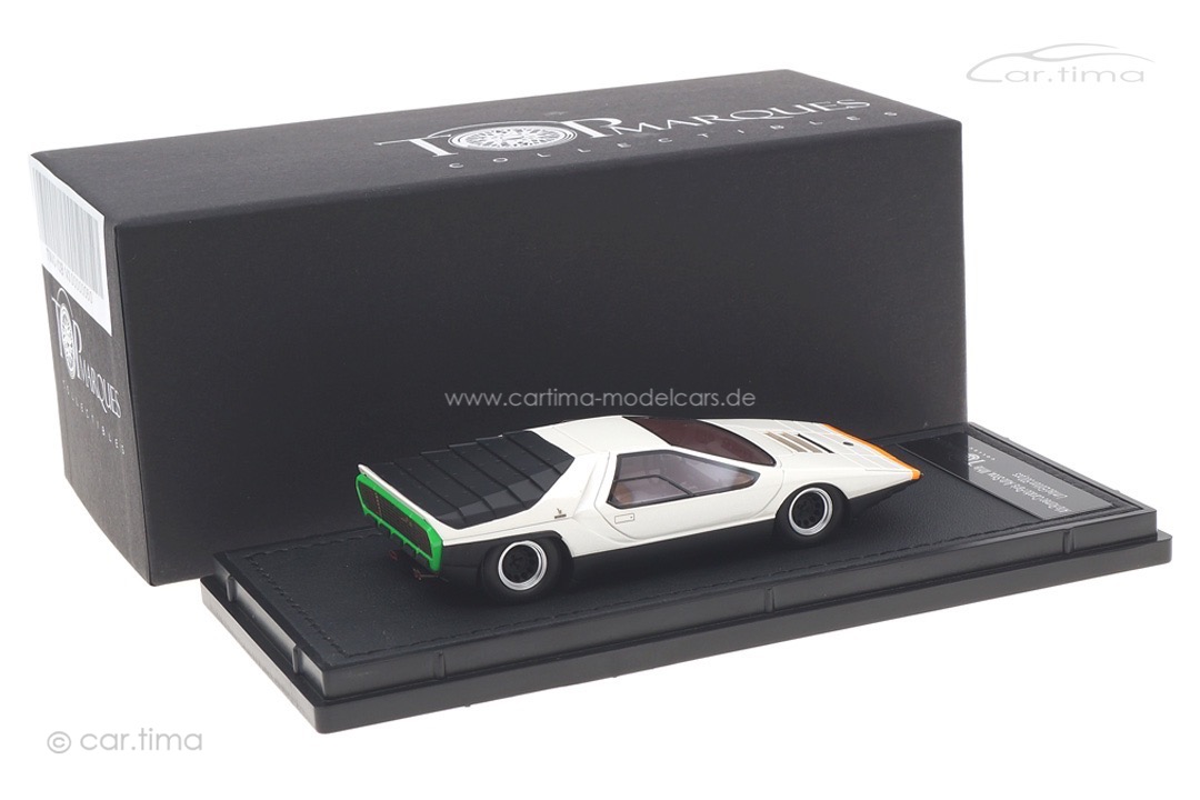 Alfa Romeo Carabo 1968 weiß Top Marques 1:43 TM43-13B Alfa Romeo Carabo 1968 weiß Top Marques 1:43 TM43-13B
