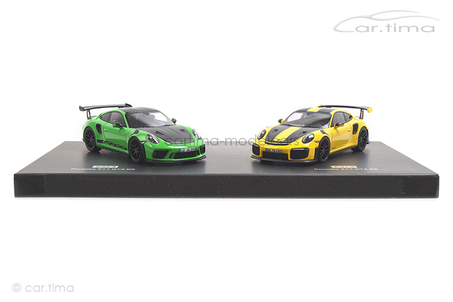 Set Porsche 911 GT2 RS/GT3 RS Lap Record Nürburgring Minichamps 1:43 WAX02020087 Set Porsche 911 GT2 RS/GT3 RS Lap Record Nürburgring Minichamps 1:43 WAX02020087
