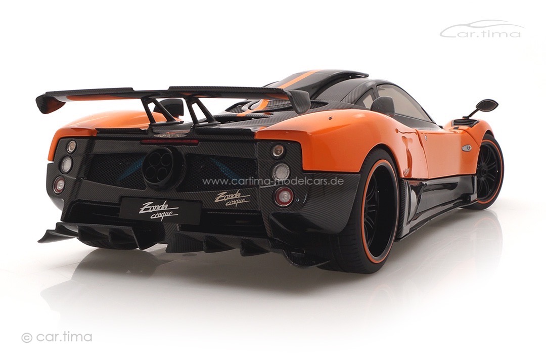 Pagani Zonda Cinque Coupe Arancio St. Tropez Almost Real 1:18 850603001 Pagani Zonda Cinque Coupe Arancio St. Tropez Almost Real 1:18 850603001