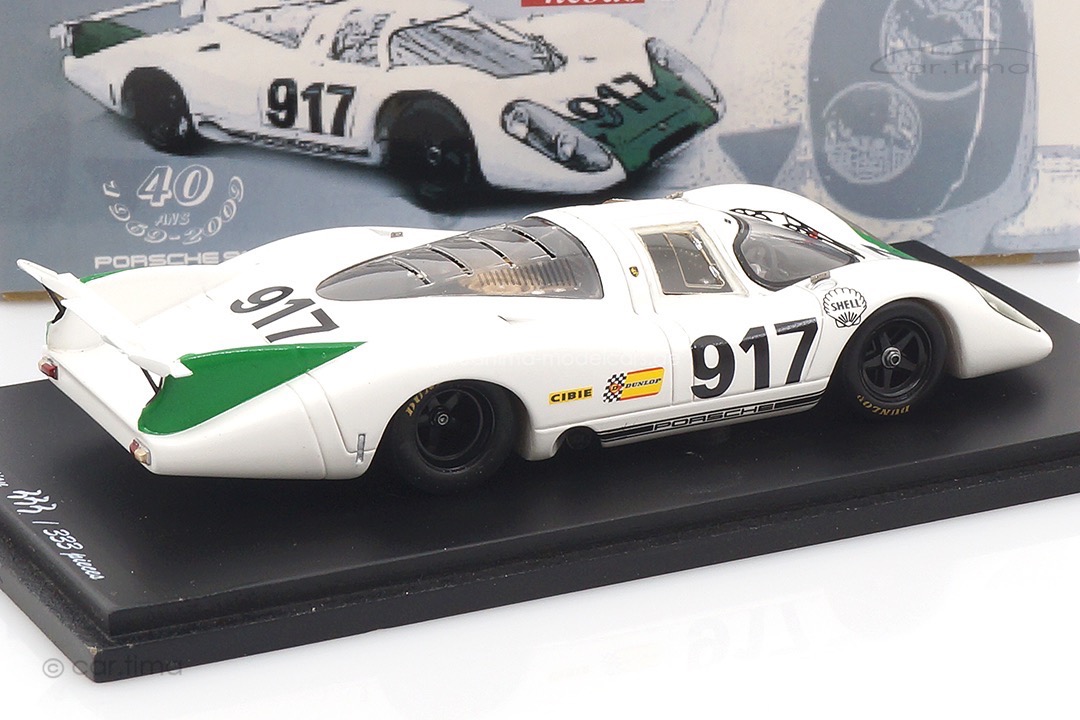 Porsche 917 Homologation 40 Jahre Porsche 917 Autohebdo #333/333 Spark 1:43