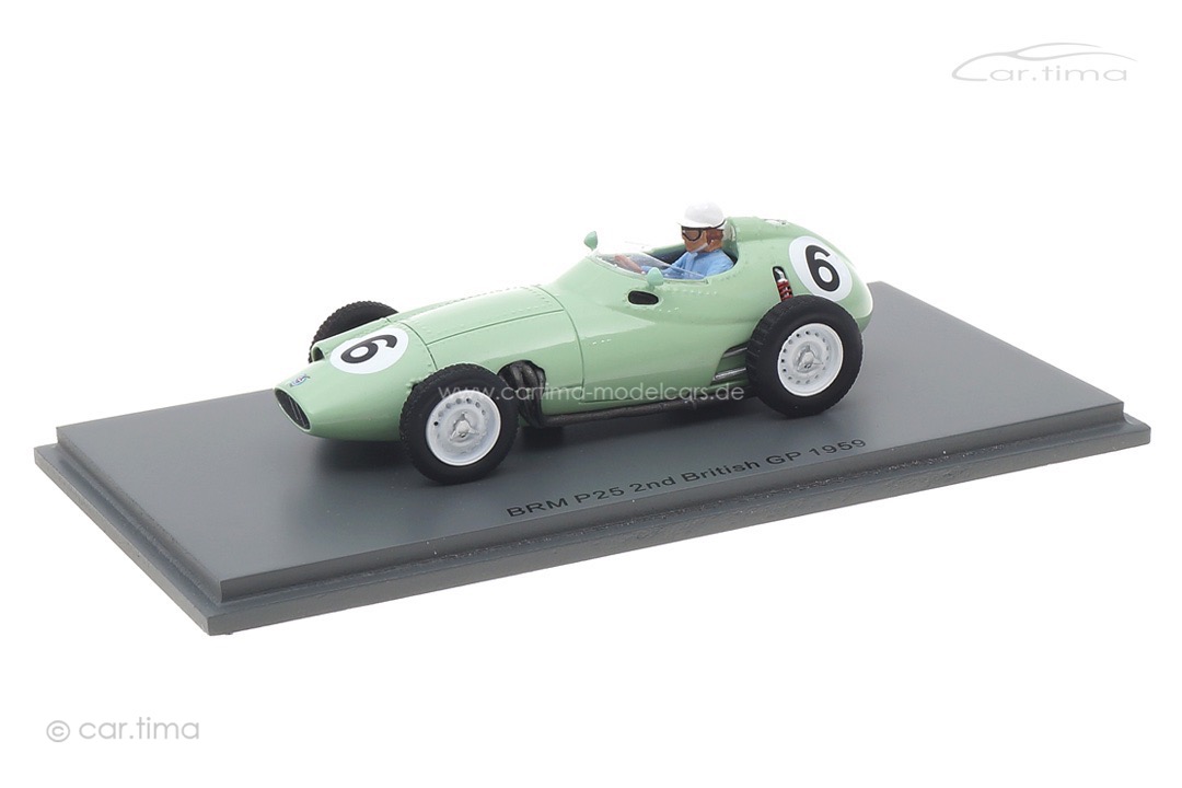 BRM P25 GP Großbritannien 1959 Stirling Moss Spark 1:43 S5730
