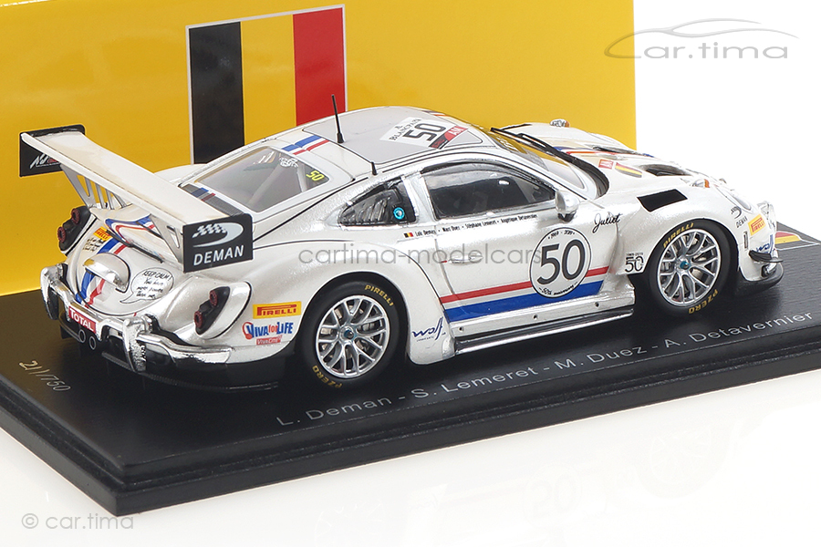 Porsche 911 GT3 Cup MR 24h Spa 2019 Deman/Duez/Lemerat Spark 1:43 SB276 Porsche 911 GT3 Cup MR 24h Spa 2019 Deman/Duez/Lemerat Spark 1:43 SB276