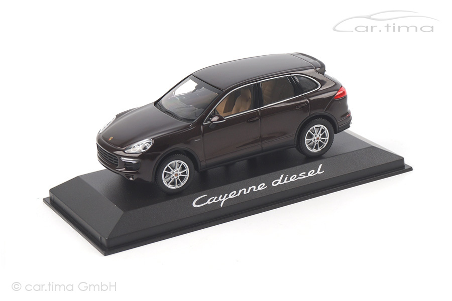Porsche Cayenne Diesel braun met. Minichamps 1:43 WAP0200030E