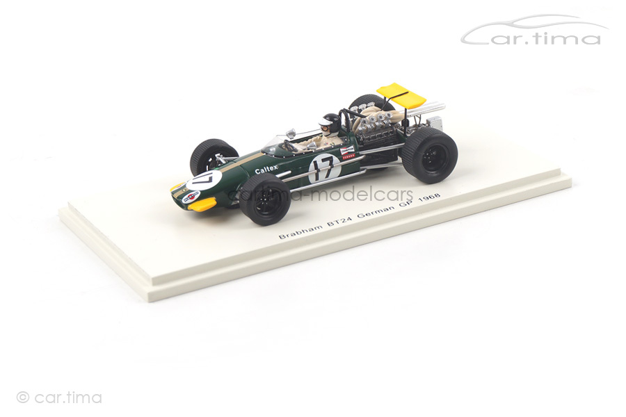 Brabham BT24 GP Deutschland 1968 Kurt Ahrens Spark 1:43 S4780 Brabham BT24 GP Deutschland 1968 Kurt Ahrens Spark 1:43 S4780