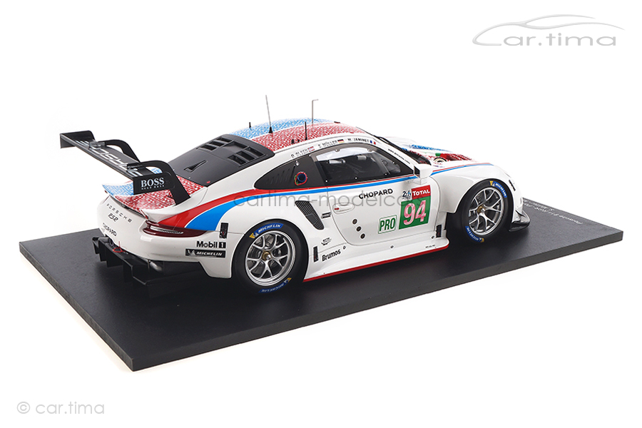 Porsche 911 RSR 24h Le Mans 2019 Müller/Jaminet/Olsen Spark 1:18 18S437