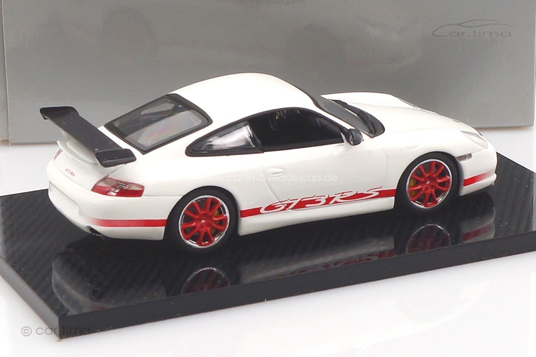 Porsche 911 (996) GT3 RS white/red Minichamps 1:43 WAP02011214