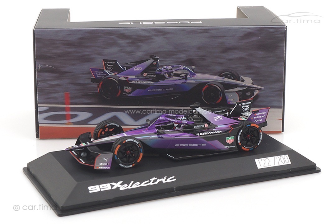 Porsche 99X Formel E Pascal Wehrlein Spark 1:43 MAP02085125