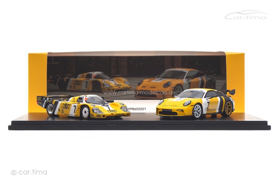 Set Porsche 911 (992) GT3/956 Le Mans 1985 1:43 WAP0201550PGT3