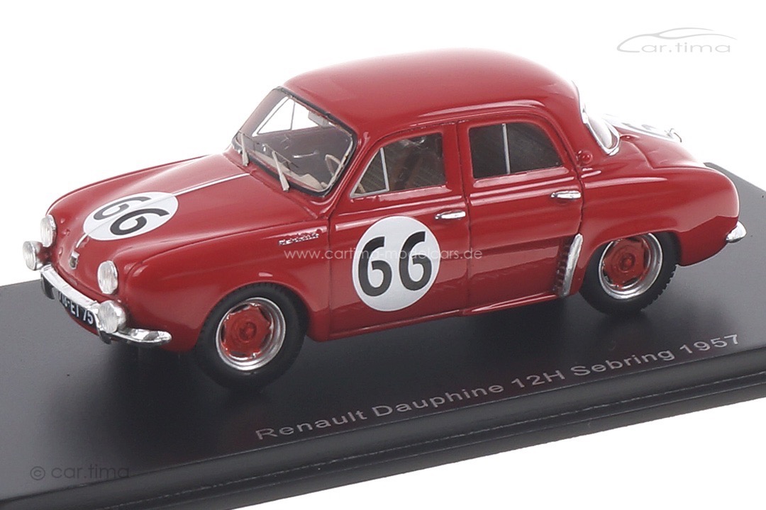 Renault Dauphine 12h Sebring 1957 Frère/Lucas Spark 1:43 S5220 Renault Dauphine 12h Sebring 1957 Frère/Lucas Spark 1:43 S5220