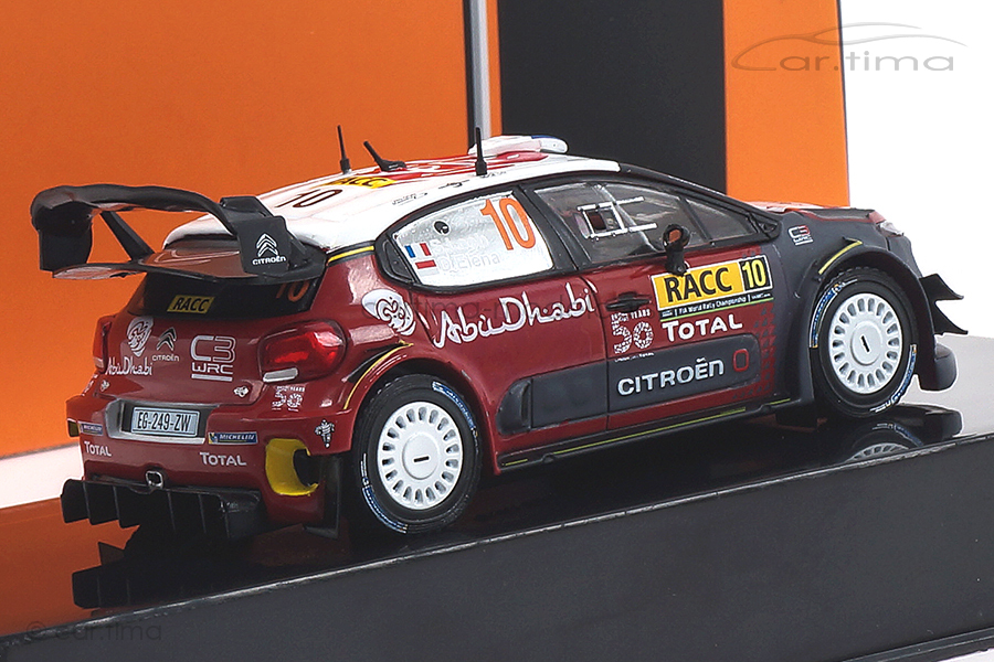 Citroen C3 WRC Rallye Catalunya 2018 Loeb/Elena IXO 1:43 RAM687 Citroen C3 WRC Rallye Catalunya 2018 Loeb/Elena IXO 1:43 RAM687