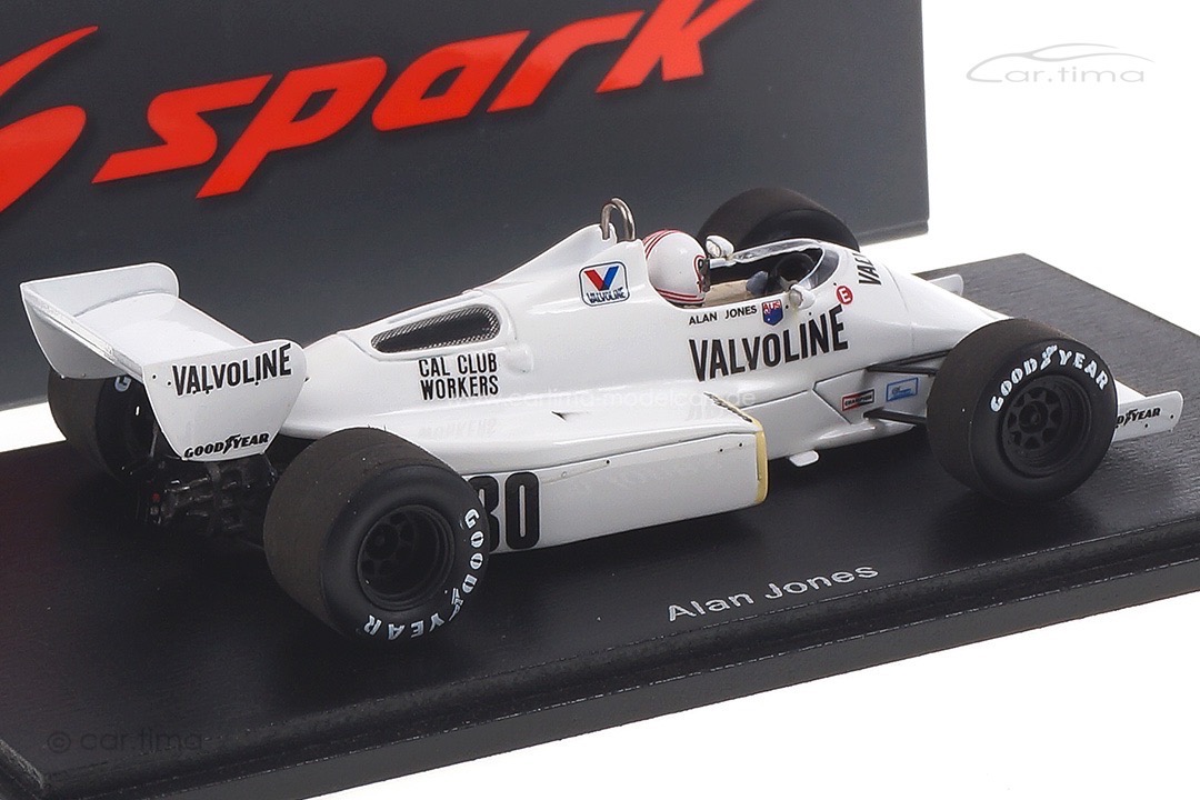 Arrows A6 GP Long Beach 1983 Alan Jones Spark 1:43 S5780 Arrows A6 GP Long Beach 1983 Alan Jones Spark 1:43 S5780