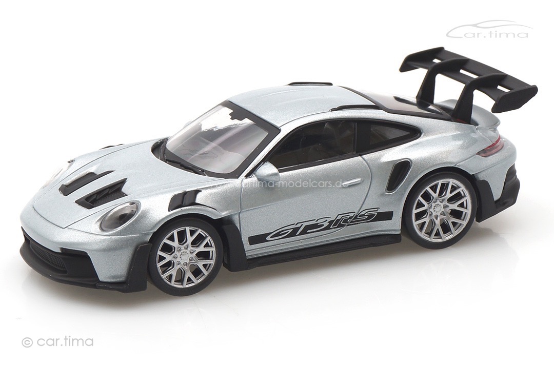 Porsche 911 (992) GT3 RS silber/Dekor schwarz Norev 1:43 750046