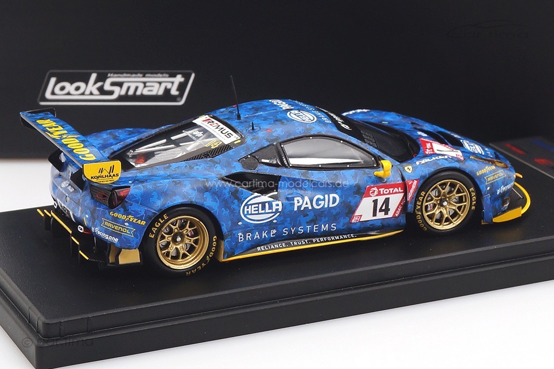 Ferrari 488 GT3 24h Nürburgring 2021 Looksmart 1:43 LSRC096