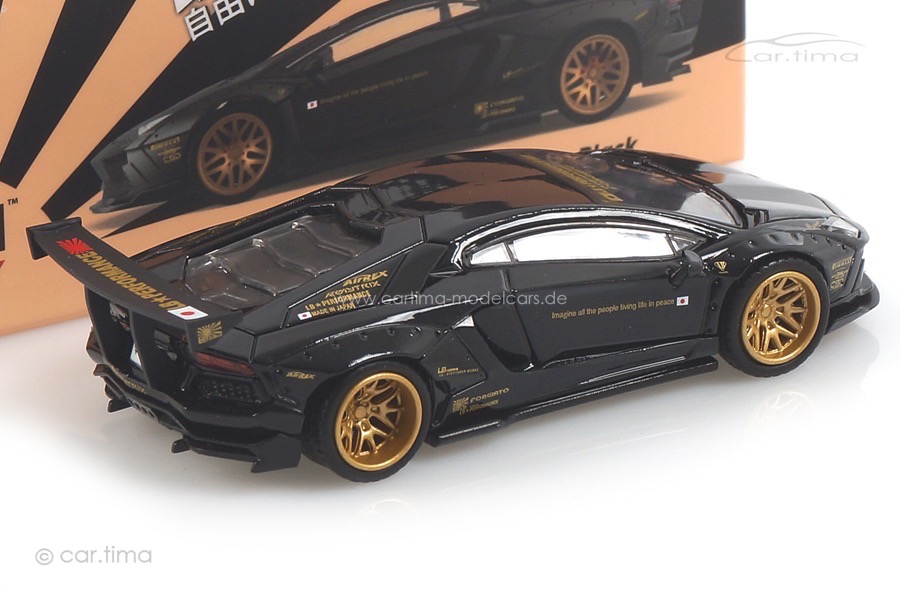 LB Works Lamborghini Aventador (LHD) schwarz MINI GT 1:64 MGT00058-L LB Works Lamborghini Aventador (LHD) schwarz MINI GT 1:64 MGT00058-L