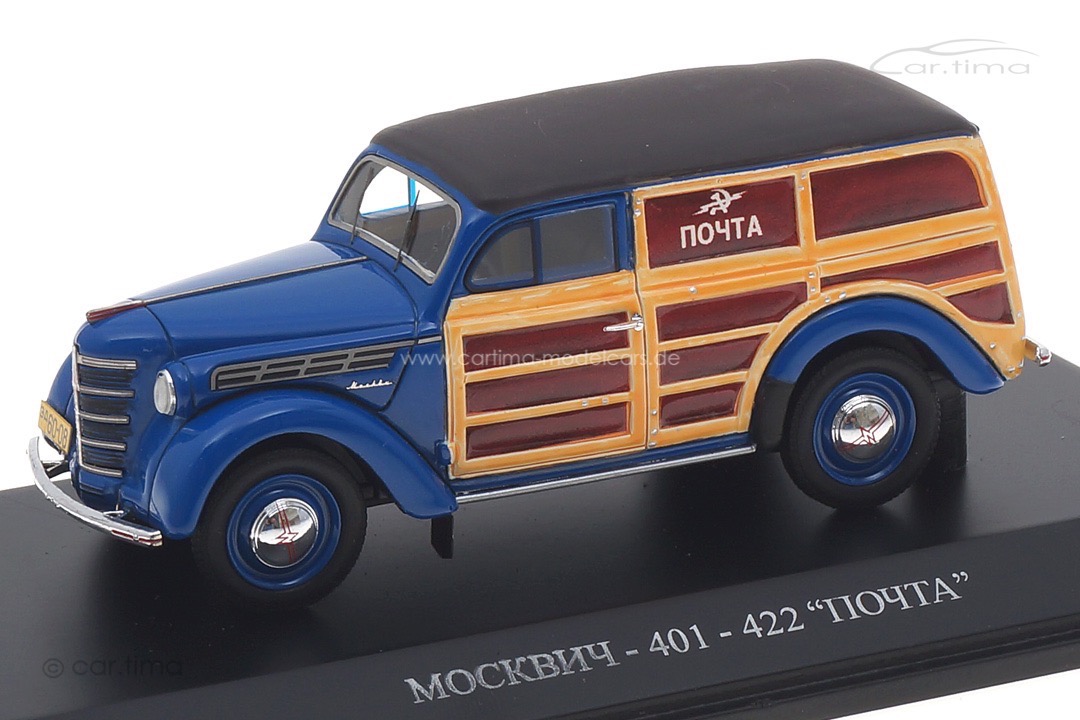 Moskvich 401-422 Mail Truck DIP Models 1:43 140102