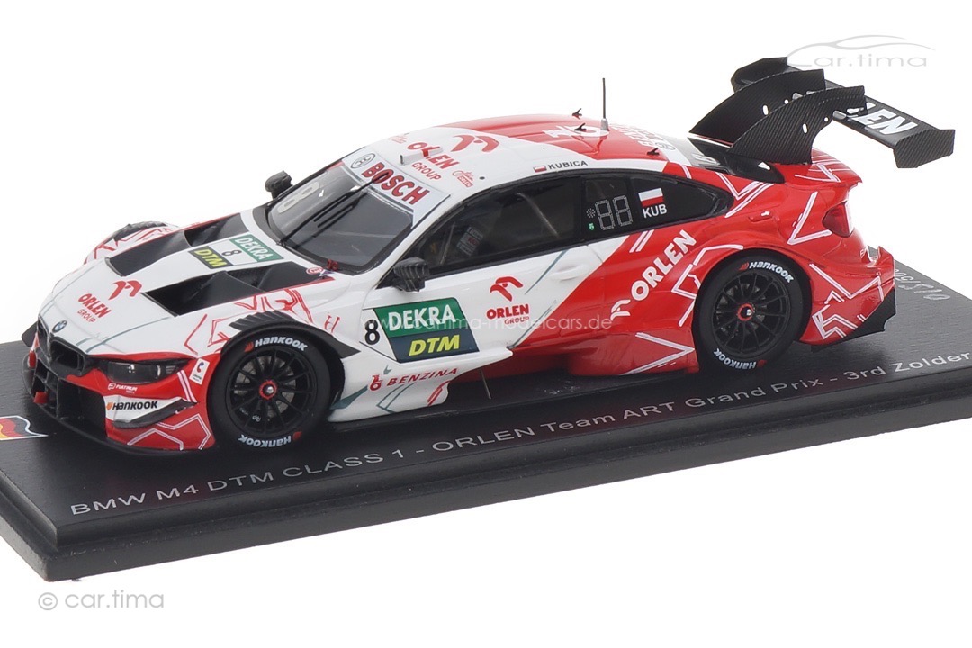 BMW M4 DTM Zolder 2020 Robert Kubica Spark 1:43 SG660 BMW M4 DTM Zolder 2020 Robert Kubica Spark 1:43 SG660