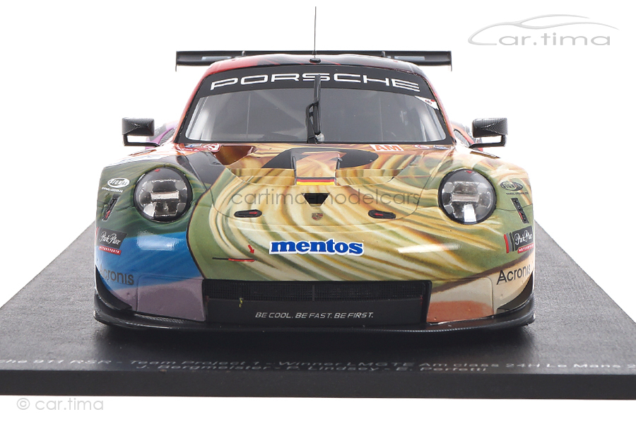 Porsche 911 RSR Class Winner 24h Le Mans 2019 Bergmeister/Lindsey/Perfetti Spark 1:18 18S440