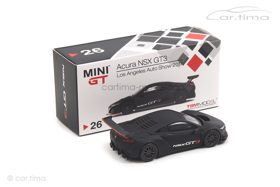 Acura NSX GT3 Los Angeles Auto Show 2017 MINI GT 1:64 MGT00026-L Acura NSX GT3 Los Angeles Auto Show 2017 MINI GT 1:64 MGT00026-L