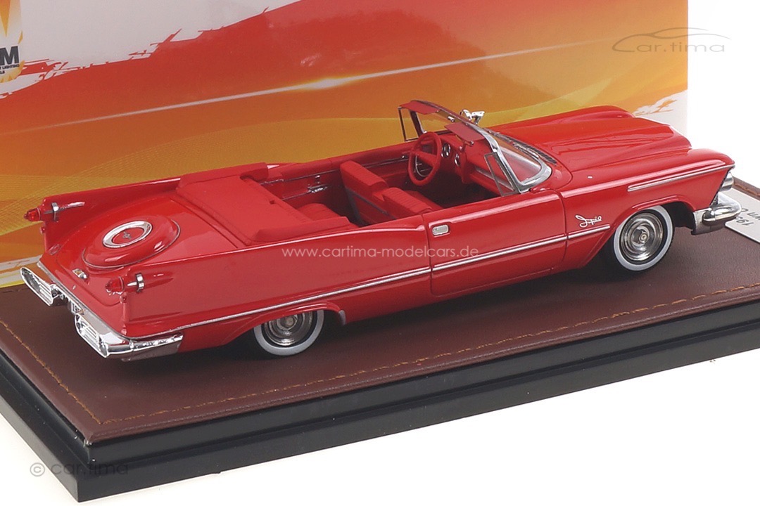 Chrysler Imperial Crown Convertible 1958 rot GLM 1:43 GLM131403 Chrysler Imperial Crown Convertible 1958 rot GLM 1:43 GLM131403