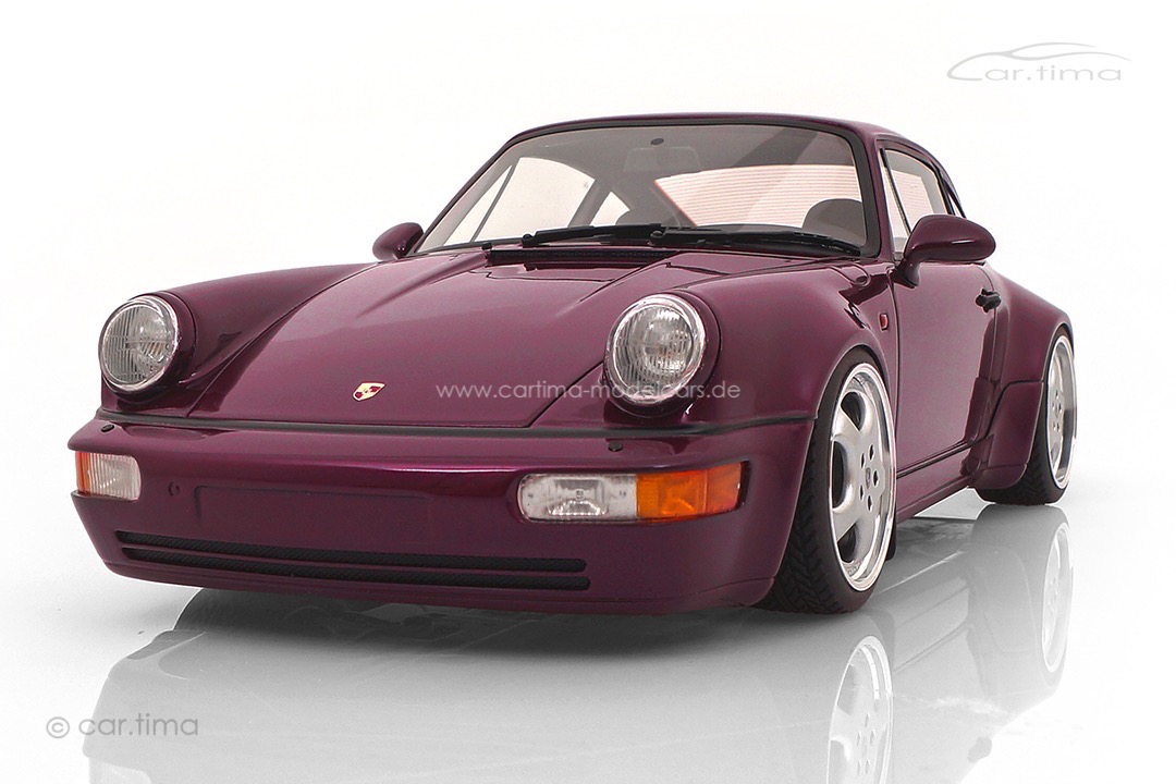 Porsche 911 (964) Carrera 4 WTL Amethyst met. Speedline Alufelgen car.tima CUSTOMIZED 1:18