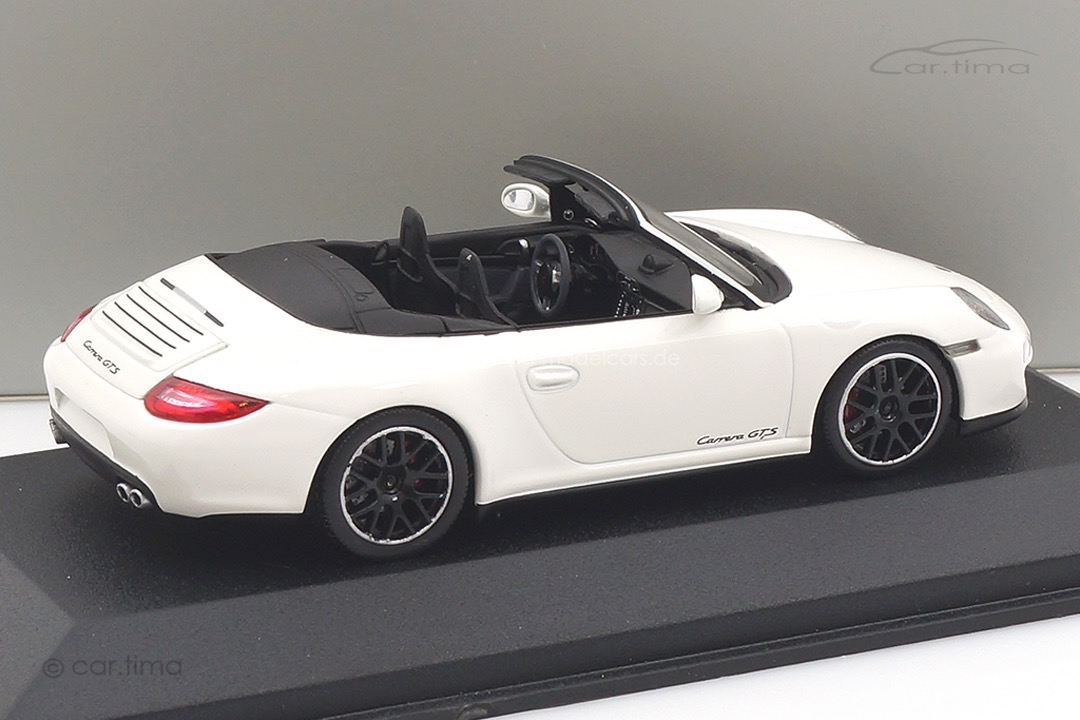 Porsche 911 (997 II) Carrera GTS Cabriolet Carraraweiß Minichamps 1:43 WAP0200210B