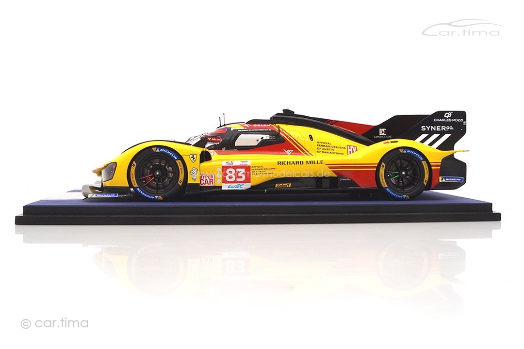 Ferrari 499P 24h Le Mans 2024  Kubica/Ye/Shwartzman LookSmart 1:18 LS18LM050