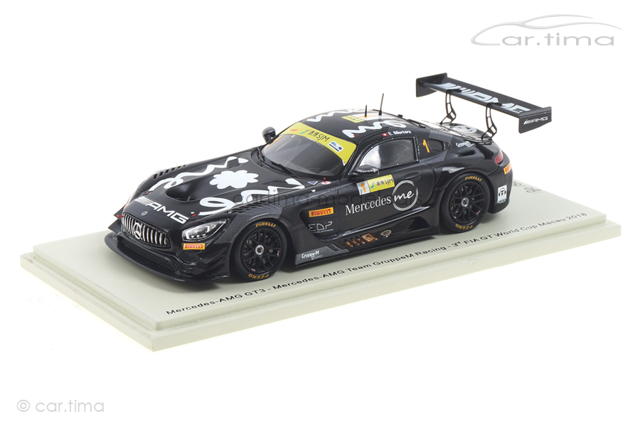Mercedes-AMG GT3 Macau 2018 Edoardo Mortara Spark 1:43 SA163