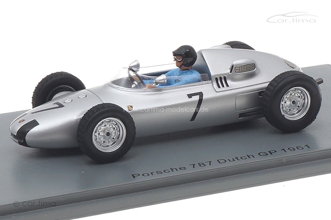 Porsche 787 GP Niederlande 1961 Dan Gurney Spark 1:43 S1947 Porsche 787 GP Niederlande 1961 Dan Gurney Spark 1:43 S1947