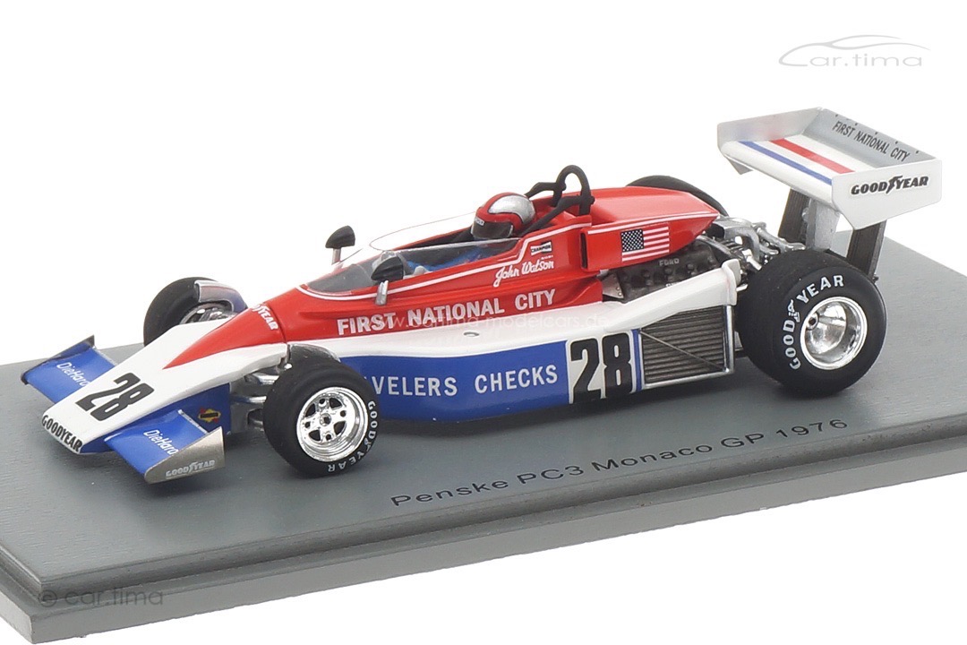 Penske PC3 GP Monaco 1976 John Watson Spark 1:43 S7224