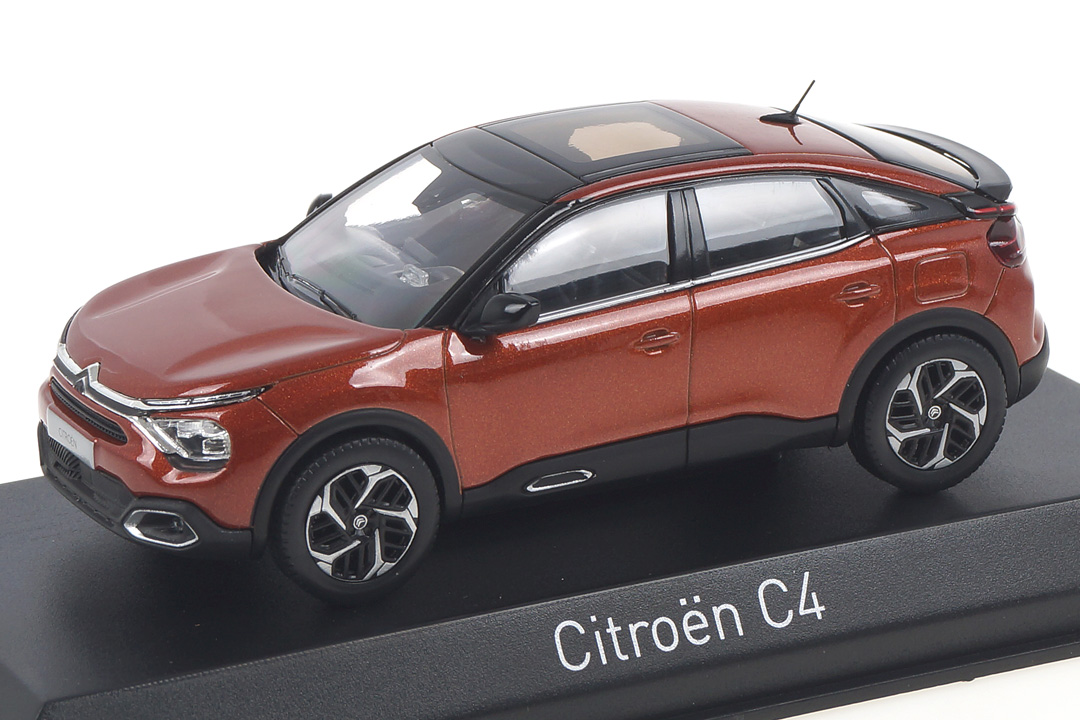 Citroen C4 2020 orange Norev 1:43 155445 Citroen C4 2020 orange Norev 1:43 155445