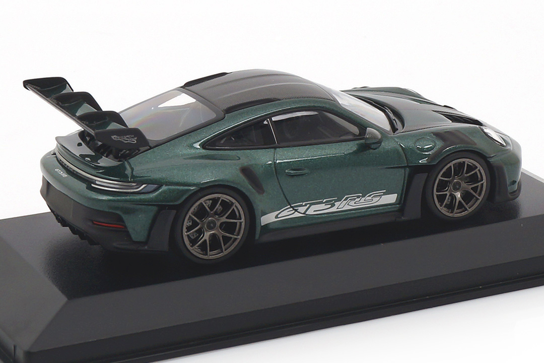 Porsche 911 (992) GT3 RS Racinggreen met. Minichamps 1:43 WAP0202100TGT3 Porsche 911 (992) GT3 RS Racinggreen met. Minichamps 1:43 WAP0202100TGT3