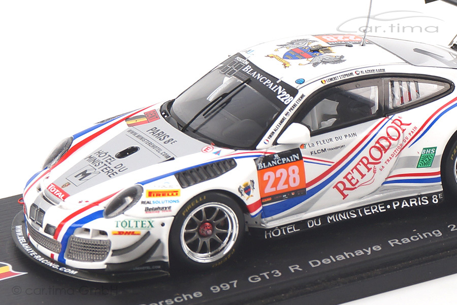 Porsche 911 (997 II) GT3 R 24h Spa 2014 Bordet/Lemeret/Al Azhari Spark 1:43 SB084 Porsche 911 (997 II) GT3 R 24h Spa 2014 Bordet/Lemeret/Al Azhari Spark 1:43 SB084