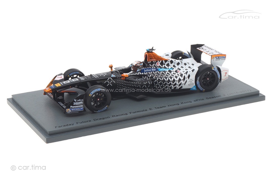 Faraday Future Dragon Hong Kong ePrix Season 3 2016-2017 Jérôme D’Ambrosio Spark 1:43 S5912