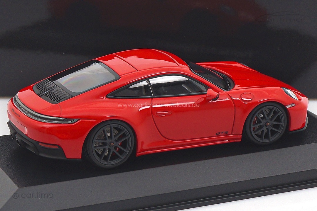Porsche 911 (992.2) Carrera GTS Indischrot Minichamps 1:43 410064120