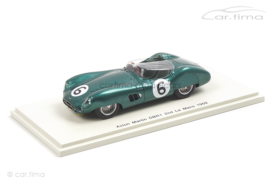 Aston Martin DBR1 24h Le Mans 1959 Trintignant/Frère Spark 1:43 S2439 Aston Martin DBR1 24h Le Mans 1959 Trintignant/Frère Spark 1:43 S2439