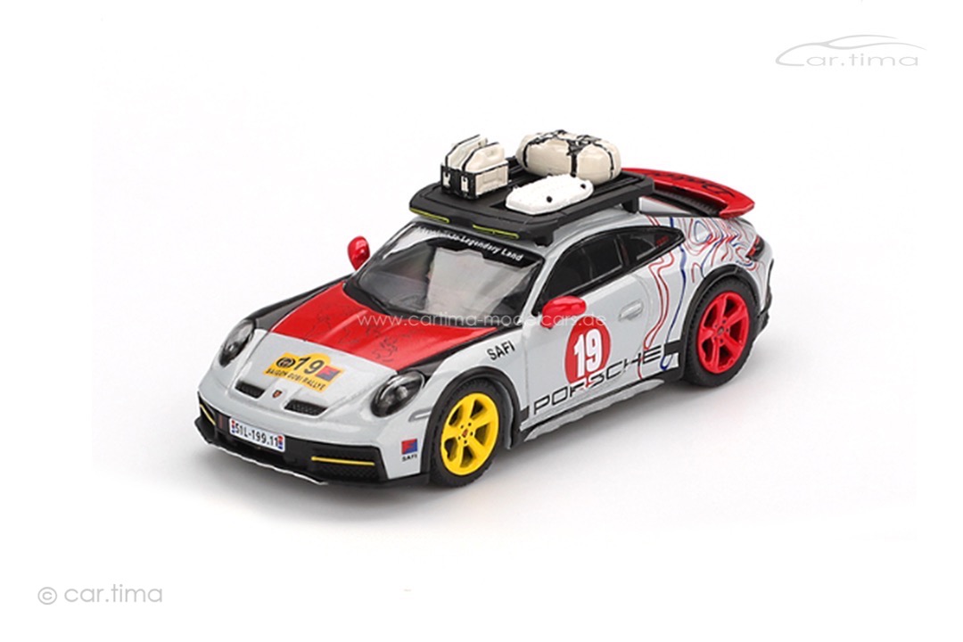 Porsche 911 (992) Dakar "Uncle Rally" 2024 MINI GT 1:64 MGT01068-L