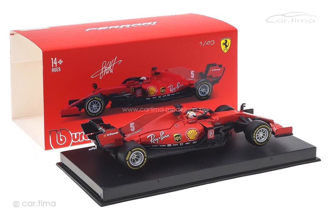 Ferrari SF1000 GP Österreich 2020 Sebastian Vettel Bburago 1:43 18-36819V Ferrari SF1000 GP Österreich 2020 Sebastian Vettel Bburago 1:43 18-36819V