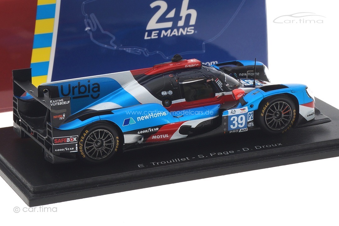 Oreca 07-Gibson 24h Le Mans 2022 Trouillet/Page/Droux Spark 1:43 S8634 Oreca 07-Gibson 24h Le Mans 2022 Trouillet/Page/Droux Spark 1:43 S8634