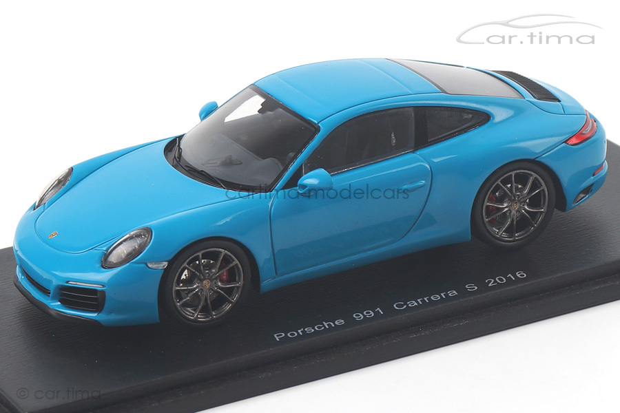 Porsche 911 (991 II) Carrera S Miamiblau Spark 1:43 S4937 Porsche 911 (991 II) Carrera S Miamiblau Spark 1:43 S4937