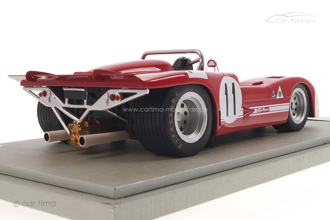 Alfa Romeo T33/3 1000 km Nürburgring 1971 De Adamich/Pescarolo Tecnomodel 1:18 TM18-50B Alfa Romeo T33/3 1000 km Nürburgring 1971 De Adamich/Pescarolo Tecnomodel 1:18 TM18-50B