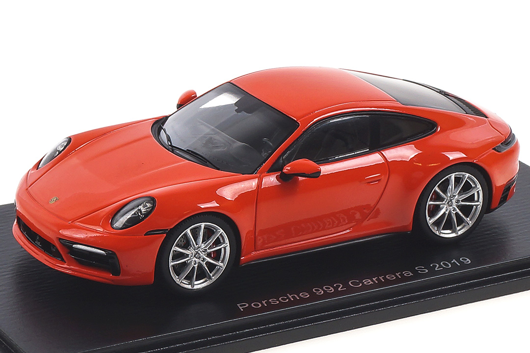 Porsche 911 (992) Carrera S Lavaorange Spark 1:43 S7836 Porsche 911 (992) Carrera S Lavaorange Spark 1:43 S7836