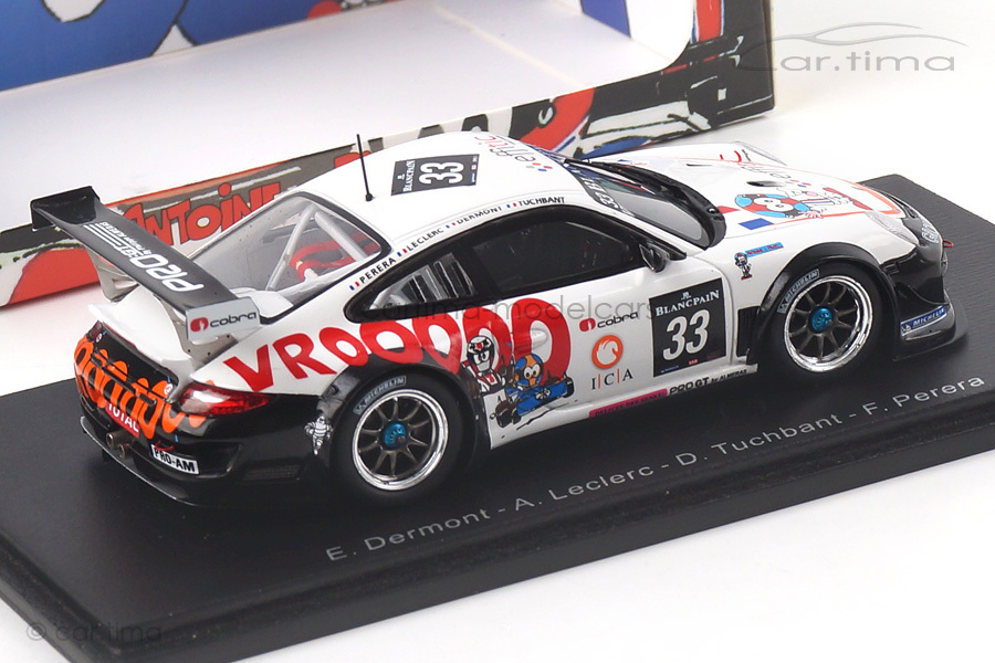 Porsche 911 (997) GT3 R 24h Spa 2012 Dermont/Leclerc/Perera Spark 1:43 SP118 Porsche 911 (997) GT3 R 24h Spa 2012 Dermont/Leclerc/Perera Spark 1:43 SP118