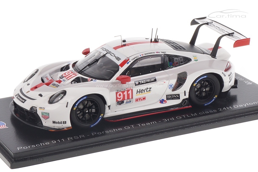 Porsche 911 RSR 24h Daytona 2020 Campbell/Makowiecki/Tandy Spark 1:43 US122