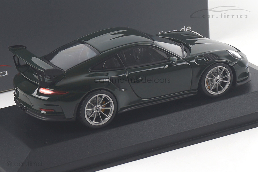 Porsche 911 (991) GT3 RS British racing green Minichamps 1:43 CA04316100
