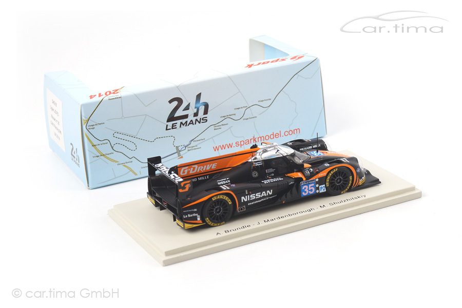 Ligier JS P2-Nissan 24h Le Mans 2014 Brundle/Mardenborough/Shulzhitskiy Spark 1:43 S4216 Ligier JS P2-Nissan 24h Le Mans 2014 Brundle/Mardenborough/Shulzhitskiy Spark 1:43 S4216