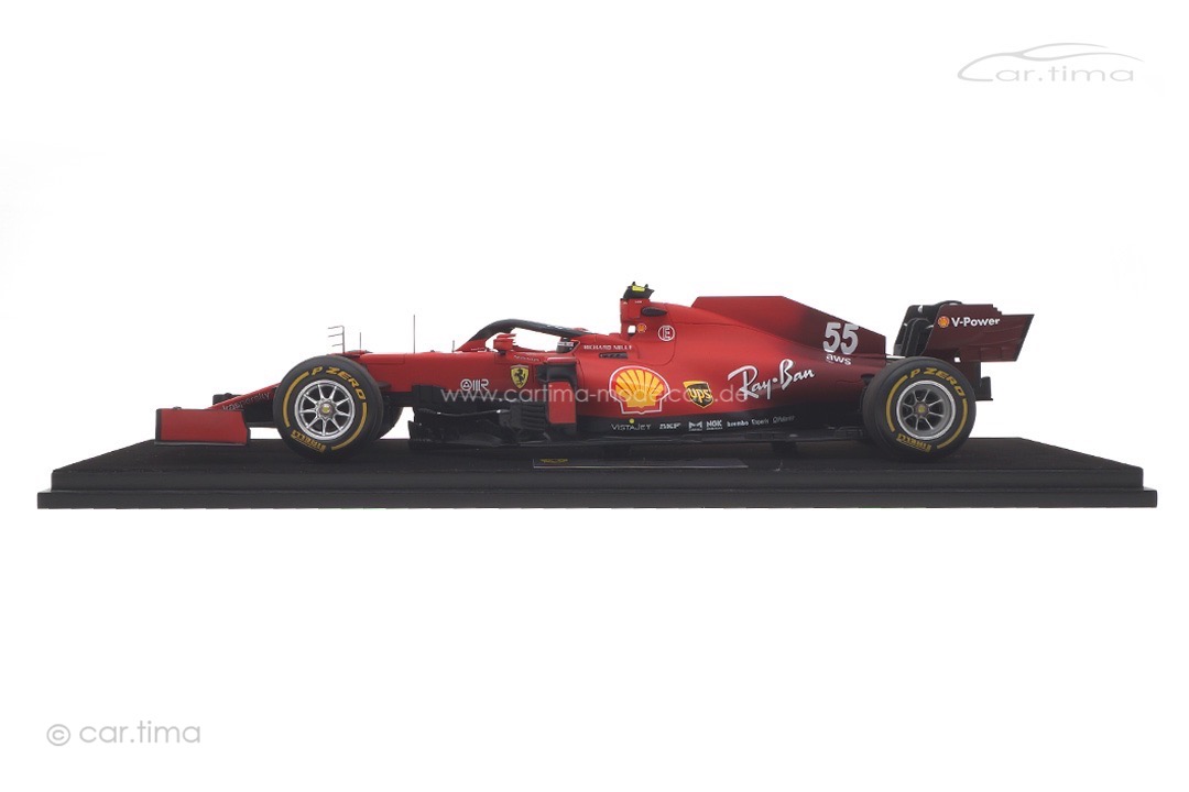 Ferrari SF21 GP Großbritannien 2021 Carlos Sainz Jr. Looksmart 1:18 LS18F1039 Ferrari SF21 GP Großbritannien 2021 Carlos Sainz Jr. Looksmart 1:18 LS18F1039