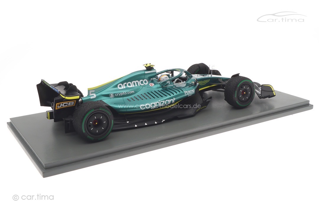 Aston Martin AMR22 GP Emilia Romagna 2022 Sebastian Vettel Spark 1:18 18S760 Aston Martin AMR22 GP Emilia Romagna 2022 Sebastian Vettel Spark 1:18 18S760